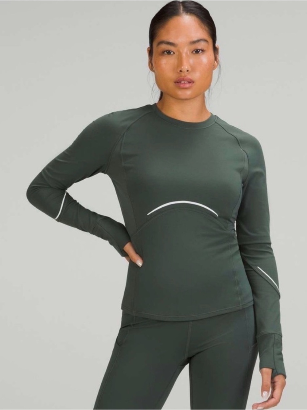 Lululemon Rulu Reflective Running Long Sleeve